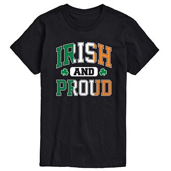 Big & Tall Irish and Proud Tee