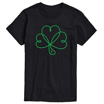 Big & Tall Shamrock Heart Tee