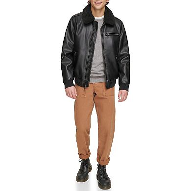 Men's Levi's® Faux Leather Bomber Jacket