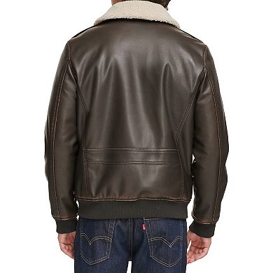 Men's Levi's® Faux Leather Bomber Jacket 