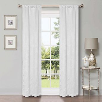 SUPERIOR Waverly 2 pc Room Darkening Rod Pocket Curtain Set
