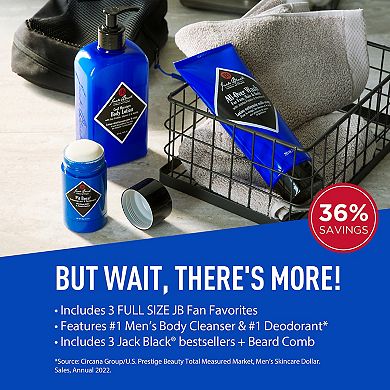 Jack Black Clean & Cool Body Basics Set