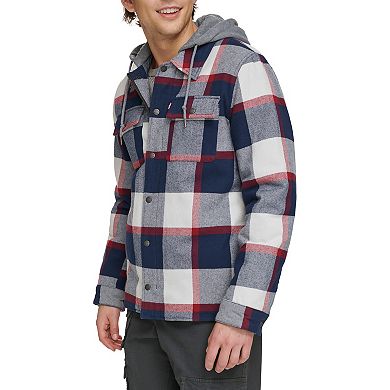 Men's Levi's® Sherpa-Lined Hooded Shirt Jacket