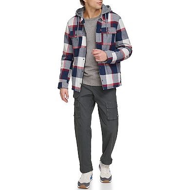 Men's Levi's® Sherpa-Lined Hooded Shirt Jacket