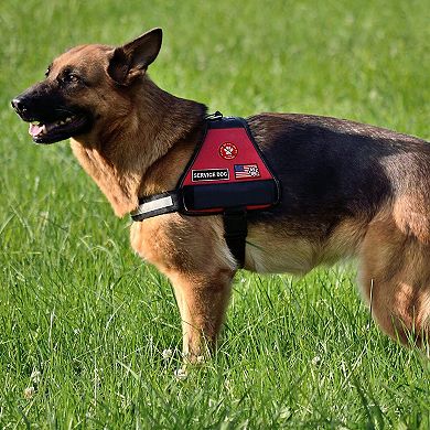 12 PCS Set Service Working Dog Patches for Dogs Vest, Collars, Harness 8 Designs