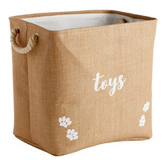 Juvale Foldable Pet Toy and Accessory Storage Bin (15 x 12 x 14 in