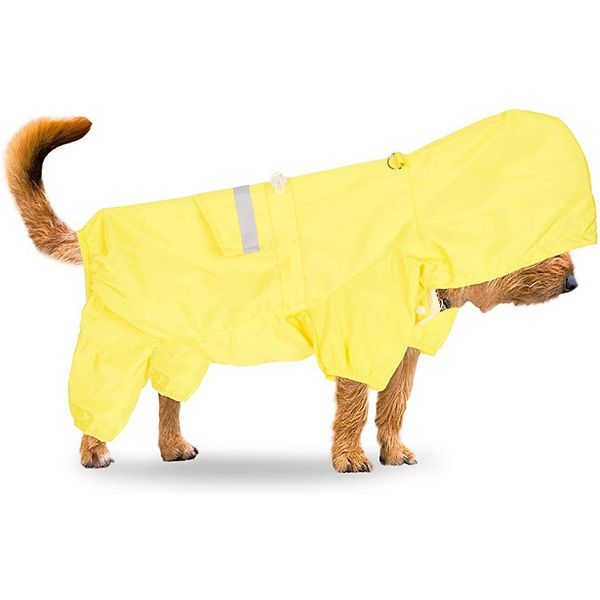 Dog in best sale raincoat and boots