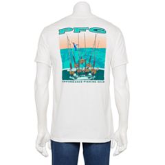 MENS WHITE DOLTON BACK GRAPHIC TEE