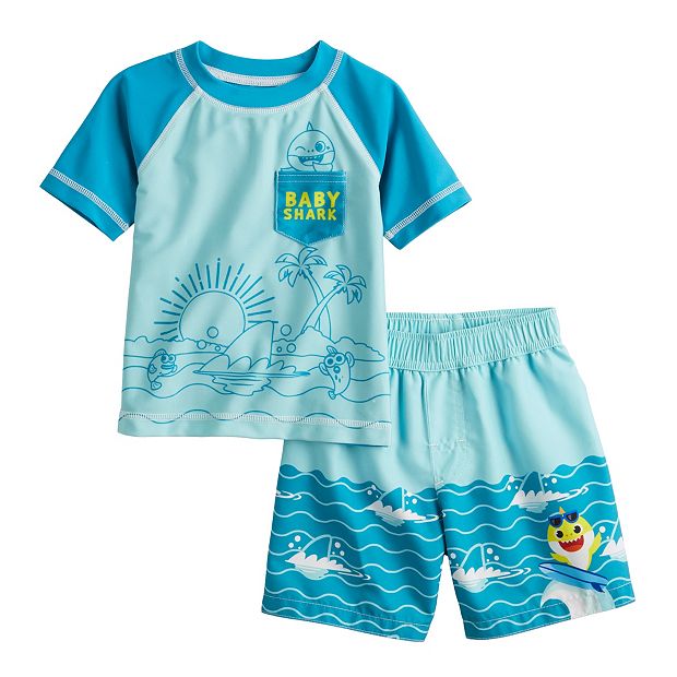 Baby shark rash guard on sale