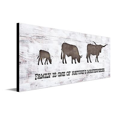 Personal-Prints Longhorn Family Wall Art