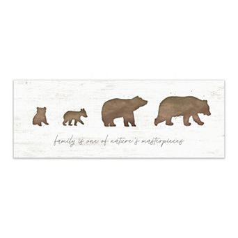 Personal-Prints 2 Cubs Bear Family Plaque Wall Art