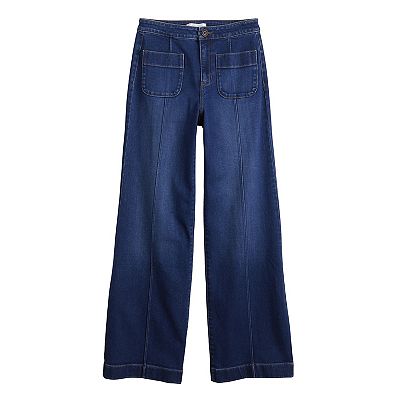 Women's LC Lauren Conrad Super High-Waist Wide-Leg Trouser Jeans
