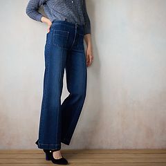 Petite LC Lauren Conrad High Rise 5 Pocket Skinny Ankle Jeans