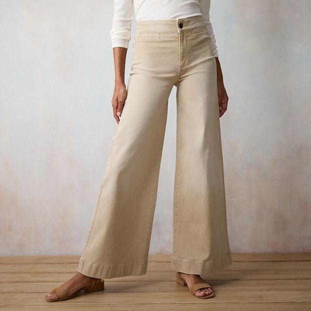 Wide leg palazzo outlet jeans