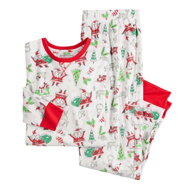 Santa Hat Jammie’s Set