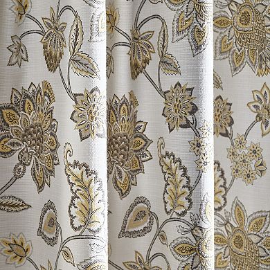 Martha Stewart Jakarta Backtab Top 2 Window Curtain Panels
