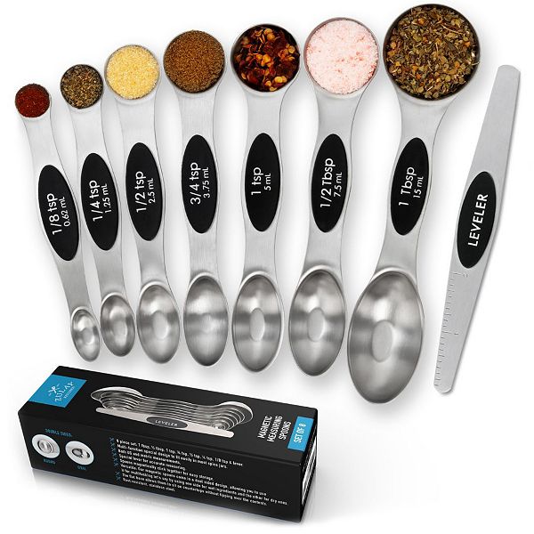These Magnetic Measuring Spoons Are 32% Off During 's Prime