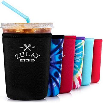 Zulay Kitchen (22oz to 24oz) Reusable Iced Coffee Sleeve
