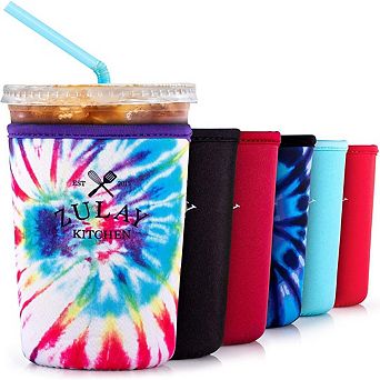 Zulay Kitchen (22oz to 24oz) Reusable Iced Coffee Sleeve
