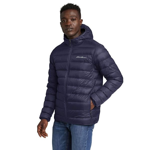 Men's Eddie Bauer Cirruslite Hooded Down Jacket - Atlantic (L)