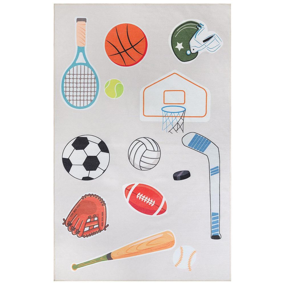 SUPERIOR All-Star Non-Slip Indoor Rug