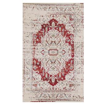 SUPERIOR Marquis Modern Farmhouse Medallion Indoor Area Rug