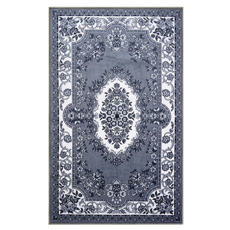 SUPERIOR Seraphina Traditional Floral Non-Slip Indoor Area Rug, Multicolor, 8X10 Ft