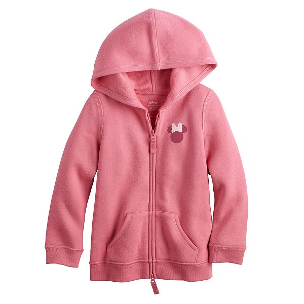 Minnie zip hot sale up hoodie