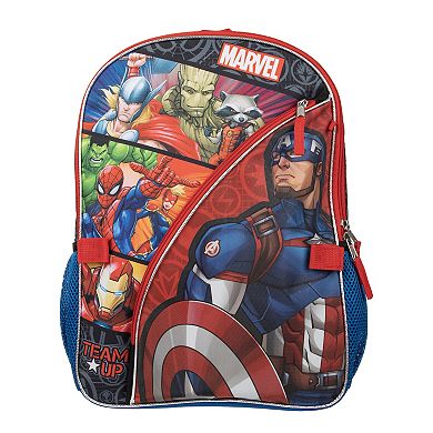 Kids Marvel Avengers 5-Piece Backpack Set Set