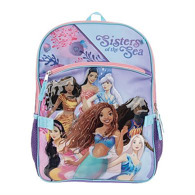 Disney's The Little Mermaid Kids 5-Piece Backpack Set