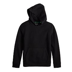 Black best sale hoodie kohls