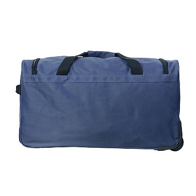 Olympia 22-Inch Rolling Duffel Bag with Shoulder Straps