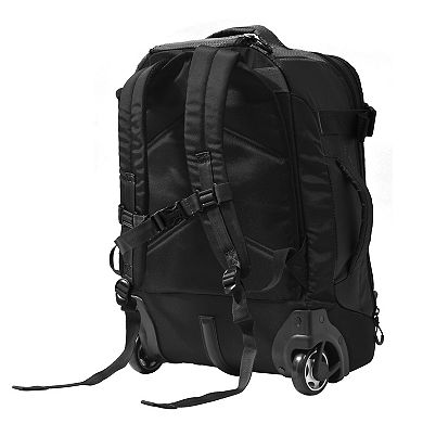 Olympia Cascade 20-Inch Wheeled Carry-On Backpack with Hideaway Straps