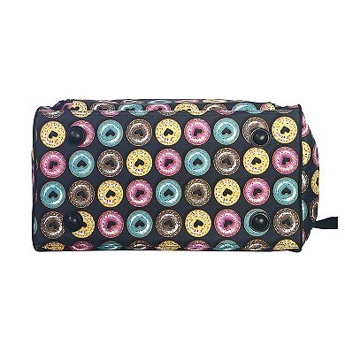 Olympia 21-Inch Printed Weekender Duffel Bag