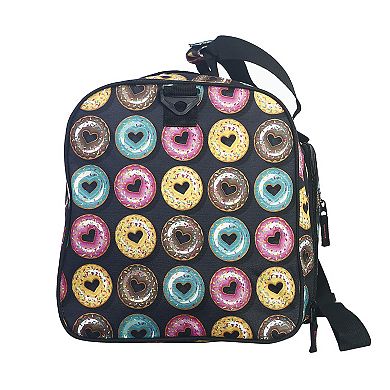 Olympia 21-Inch Printed Weekender Duffel Bag