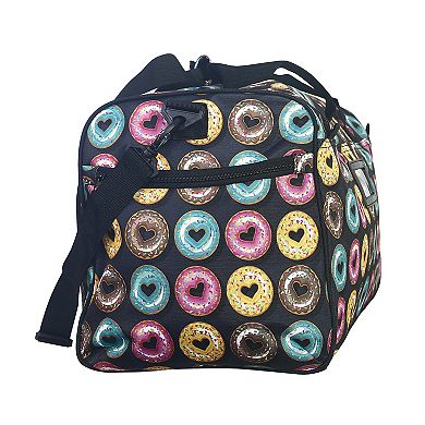 Olympia 21-Inch Printed Weekender Duffel Bag