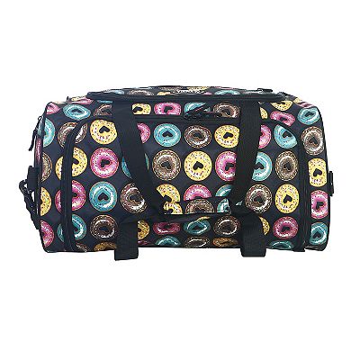 Olympia 21-Inch Printed Weekender Duffel Bag