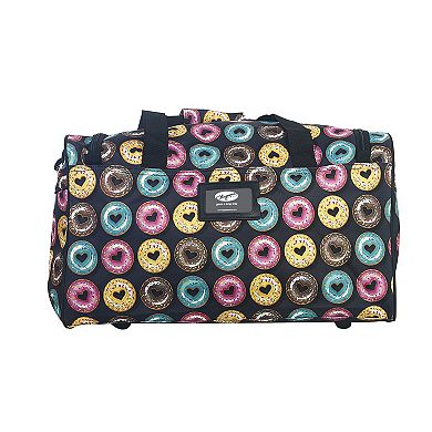 Olympia 21-Inch Printed Weekender Duffel Bag