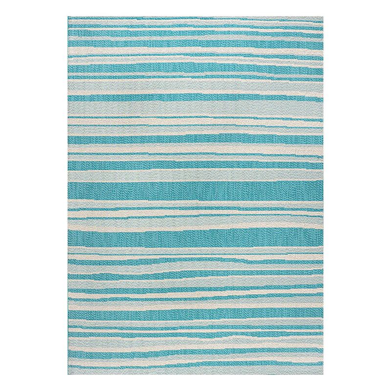 Castara Indoor/Outdoor Rug, Blue, 8X10 Ft