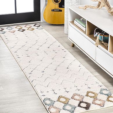 Pia Plush Carved Multi Rug