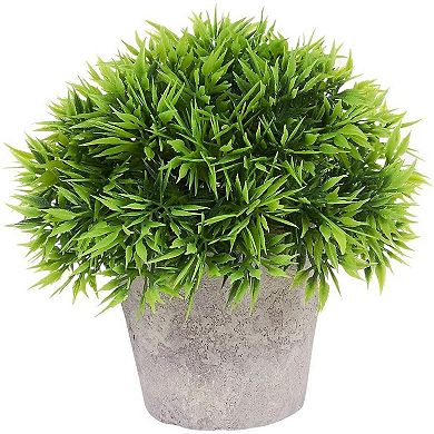 Juvale Small Artificial Potted Fake House Plant Home Decoration 3 Piece Set