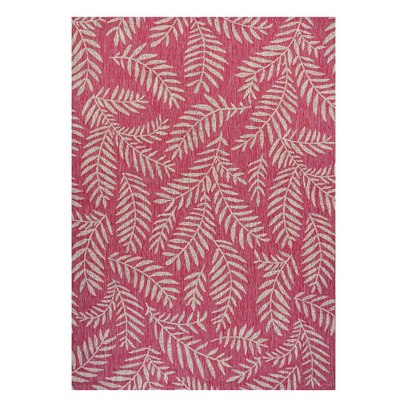 Nevis Indoor/Outdoor Rug, Pink, 9X12 Ft