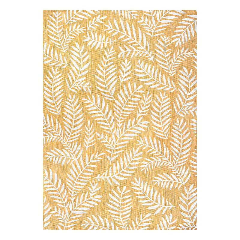 Nevis Indoor/Outdoor Rug, Yellow, 9X12 Ft