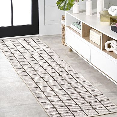 Grid Indoor/Outdoor Rug