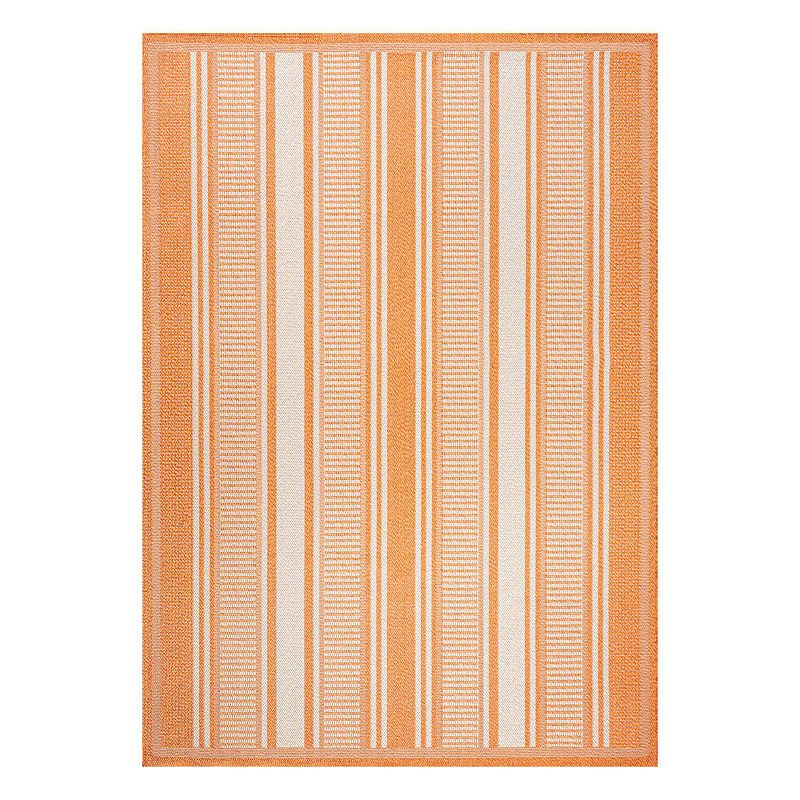 Haynes Indoor/Outdoor Rug, Orange, 8X10 Ft