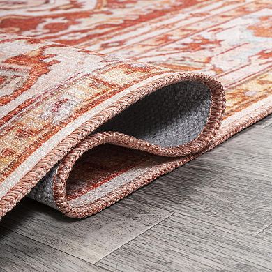 Asa Ornate Washable Rug