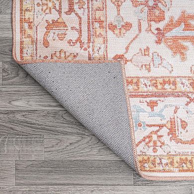 Asa Ornate Washable Rug