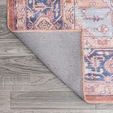 Maris Ornate Washable Rug