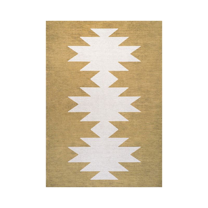 Chayton Washable Rug, Yellow, 9X12 Ft