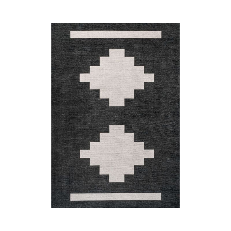 Adriel Rug, Black, 9X12 Ft